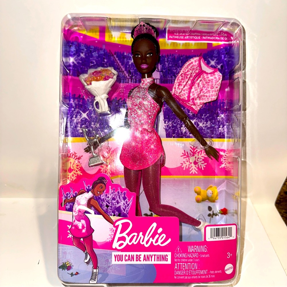 Ice skating Barbie